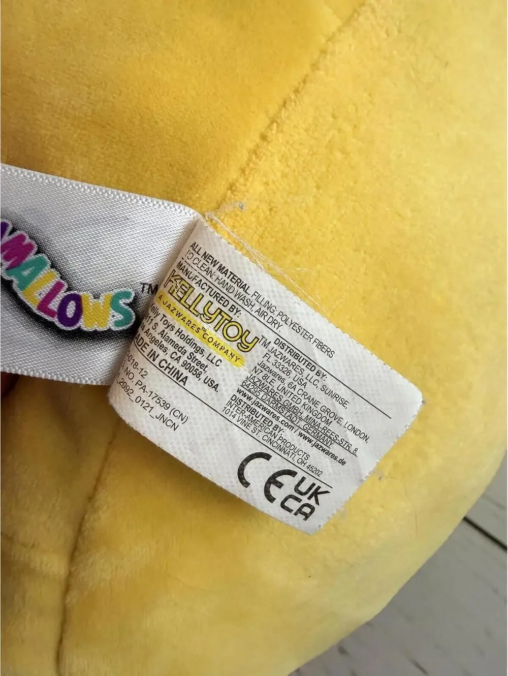 Disney Winnie the Pooh Squishmallow Plush Kellytoy  (FLAW) - Picture 8 of 8